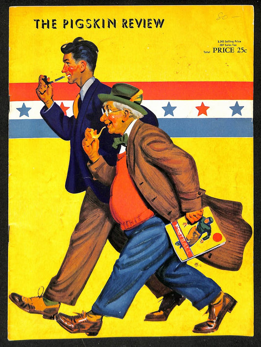 1942 USC vs Notre Dame Vintage College Football Game Program 195824