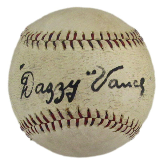 Dazzy Vance HOF Signed/Auto Pioneer League Baseball Brooklyn Dodgers JSA 196739
