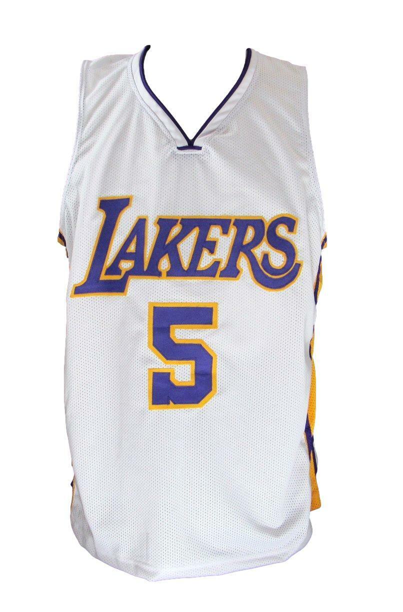 Robert Horry Signed/Autographed Lakers Custom Basketball Jersey JSA 166362