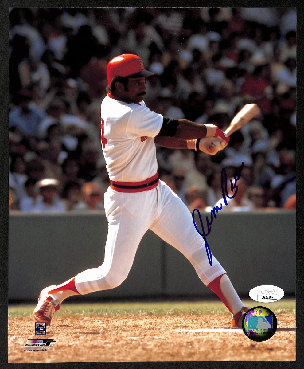 Jim Rice HOF Signed/Autographed 8x10 Photo Boston Red Sox JSA 196828