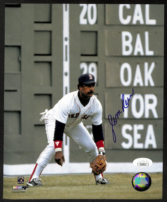 Jim Rice HOF Signed/Autographed 8x10 Photo Boston Red Sox JSA 196829
