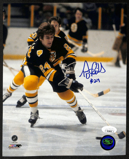 Terry O'Reilly Signed/Autographed 8x10 Photo Boston Bruins JSA 196831