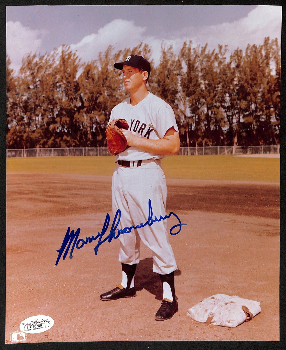 Marv Throneberry Signed/Autographed 8x10 Photo New York Yankees JSA 197204