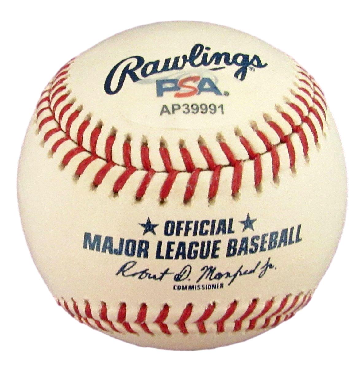Nolan Arenado Signed/Autographed OML Baseball Cardinals/Rockies PSA/DNA 196758