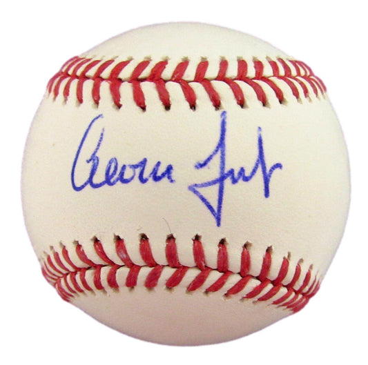 Aaron Judge Signed/Autographed OML Baseball New York Yankees PSA/DNA 196765
