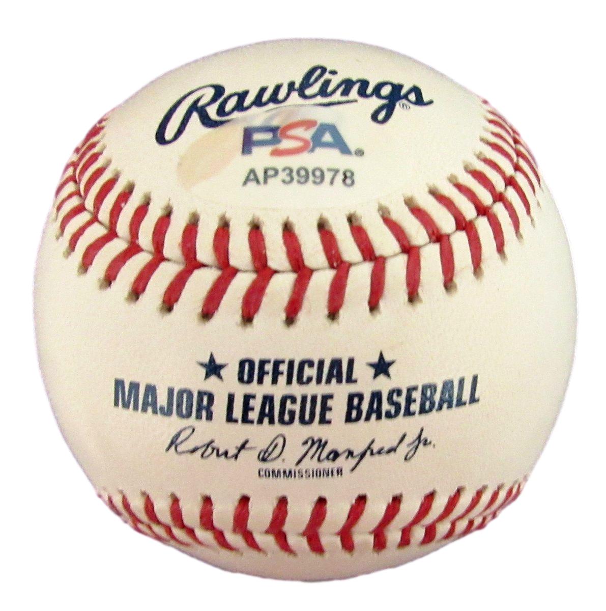 Garet Crochet Signed/Autographed OML Baseball Boston Red Sox PSA/DNA 196768