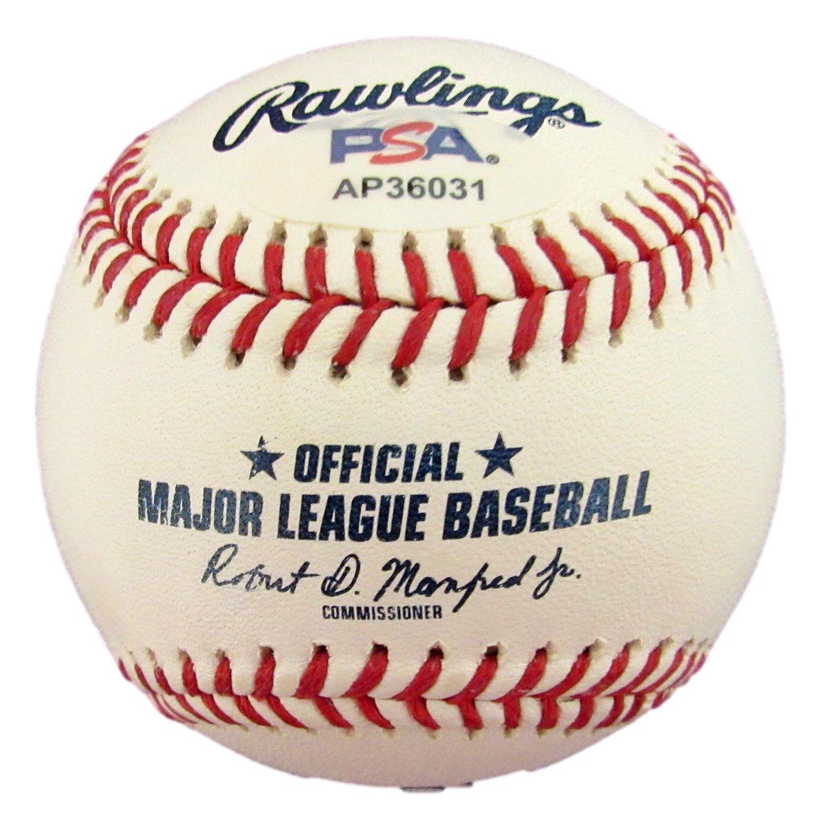 Julio Rodriguez Signed/Autographed OML Baseball Seattle Mariners PSA/DNA 196772