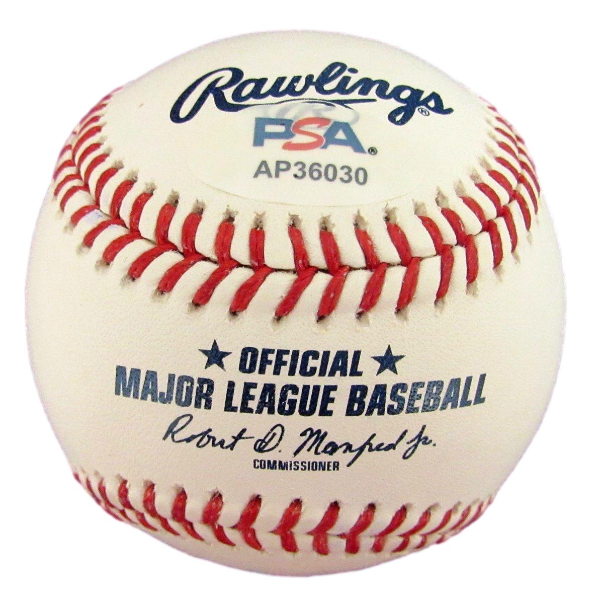 Kyle Schwarber Signed/Auto OML Baseball Philadelphia Phillies PSA/DNA 197749
