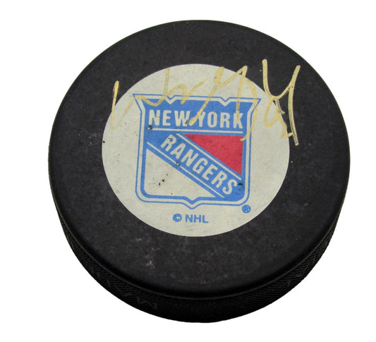 Wayne Gretzky HOF Signed/Autographed New York Rangers Hockey Puck PSA/DNA 197453