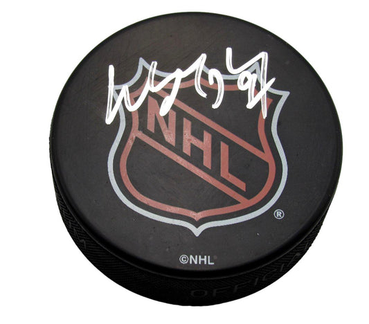 Wayne Gretzky HOF Signed/Autographed NHL Hockey Puck LA Kings PSA/DNA 197456