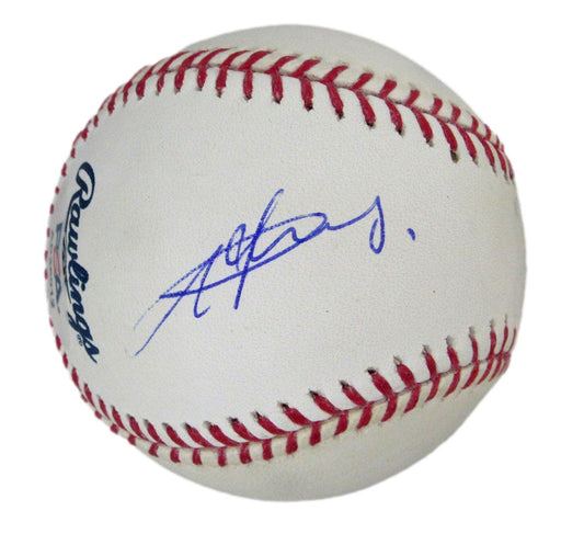 Angus Young AC/DC Signed/Autographed OML Baseball PSA/DNA 197764