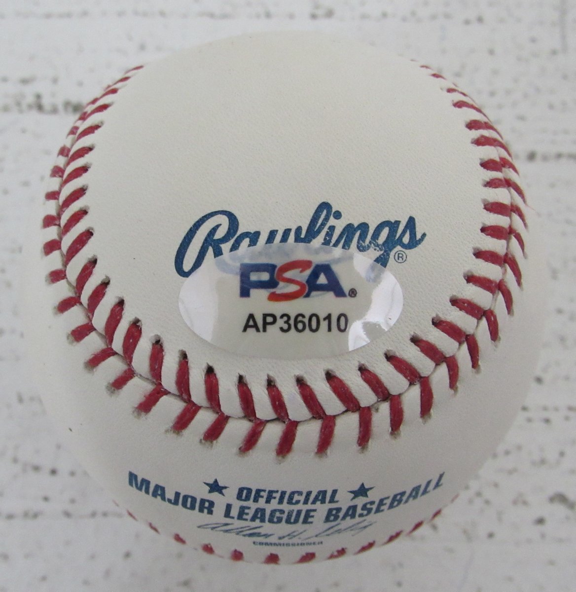 Meat Loaf Performer Signed/Autographed OML Baseball PSA/DNA 197769