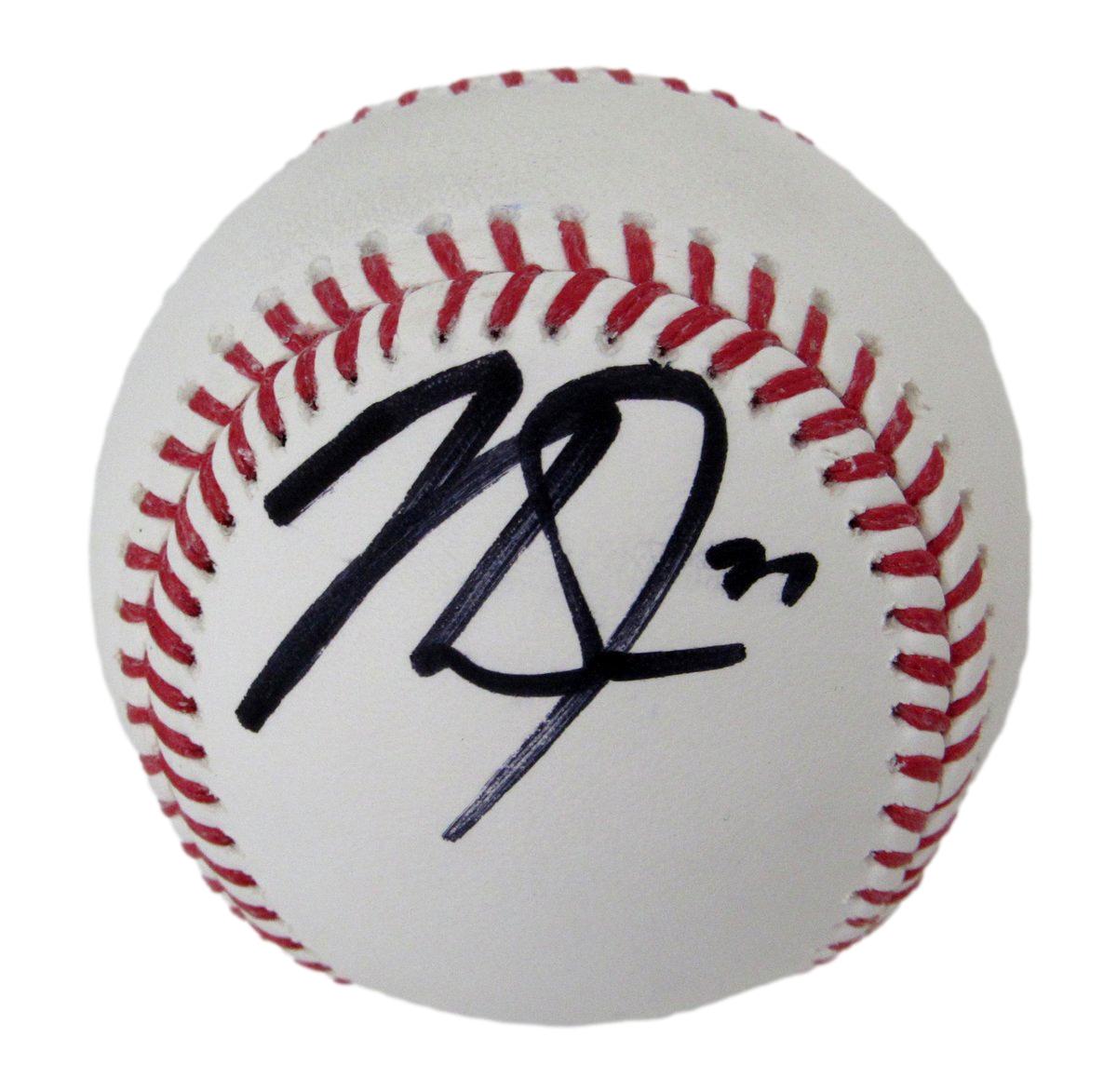 Mike Trout Signed/Autographed OML Baseball Los Angeles Angels PSA/DNA 197772