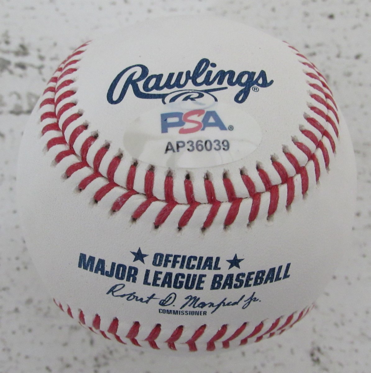 Mike Trout Signed/Autographed OML Baseball Los Angeles Angels PSA/DNA 197774