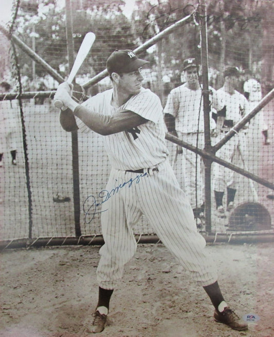 Joe DiMaggio HOF Signed/Autographed 16x20 Photo New York Yankees PSA/DNA 197431