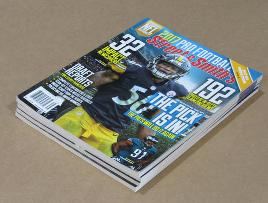 2017-2020  Street & Smith Pro Football Yearbook Lot of 4