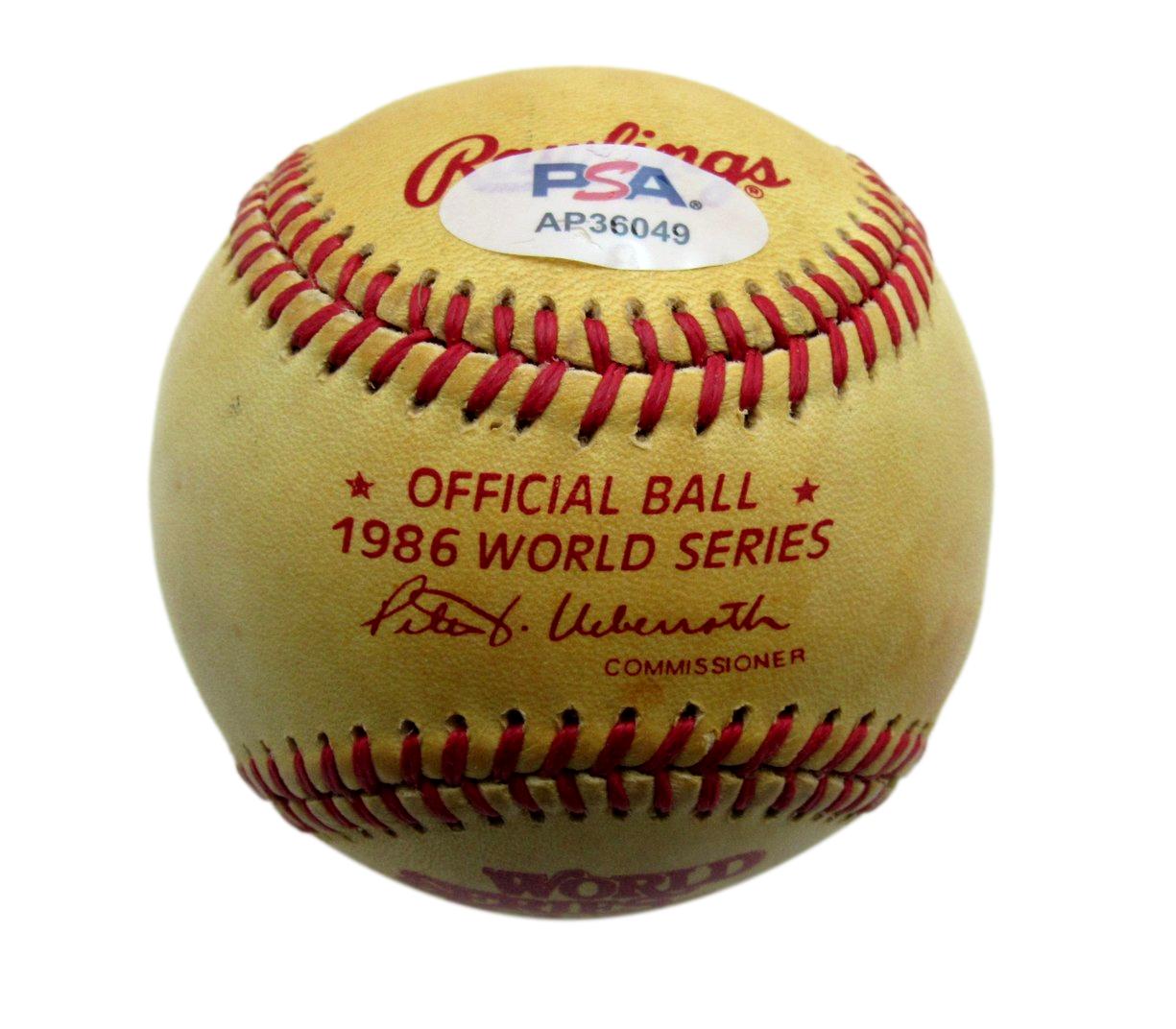 Roger Clemens Signed/Auto 1986 WS Baseball Boston Red Sox PSA/DNA 197477