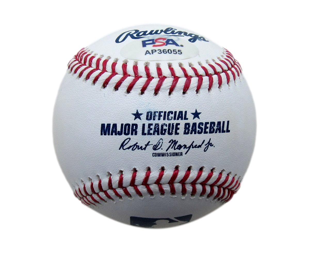 Justin Turner Signed/Autographed OML Baseball Chicago Cubs PSA/DNA 197484