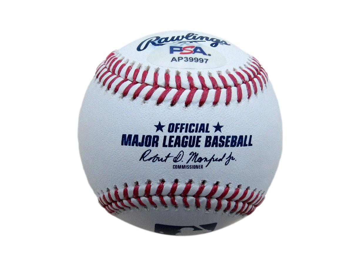 Gunnar Henderson Signed/Auto OML Baseball Baltimore Orioles PSA/DNA 197492