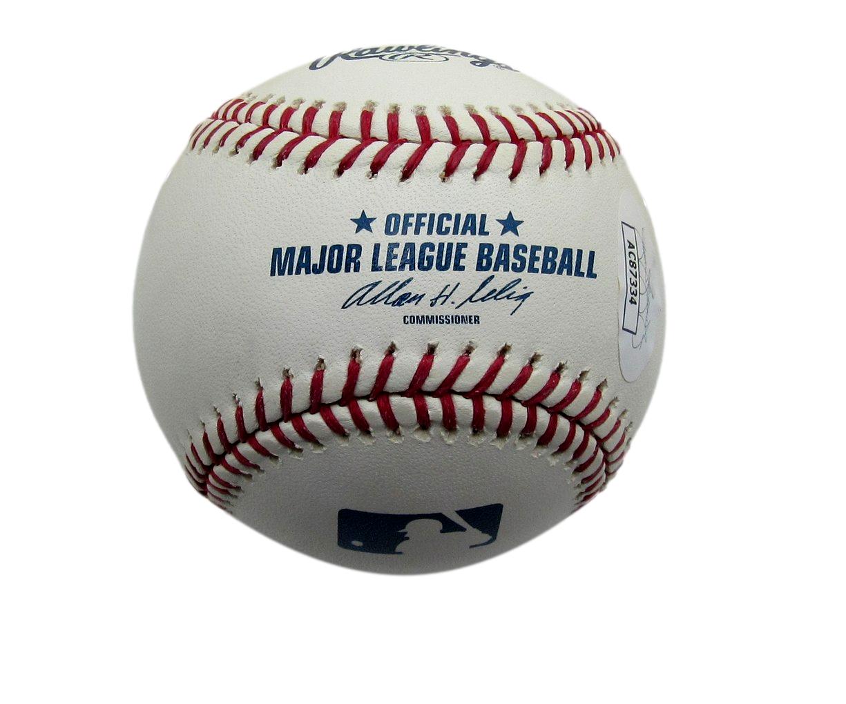 Darryl Strawberry Signed/Autographed OML Baseball New York Mets JSA 197490