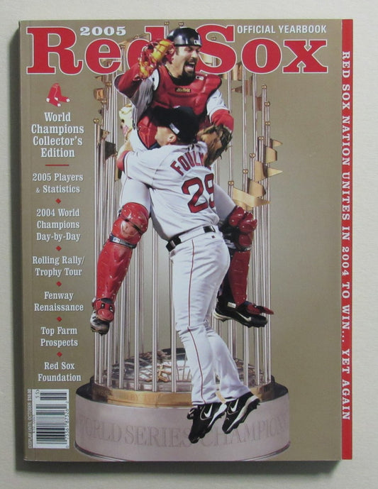2005 Boston Red Sox Official Team Yearbook World Series Champions 186037
