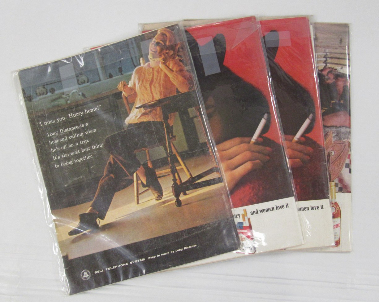 Lot of (7)1963 Sports Illustrated Magazines Liston/NCAA Bkb Finals Covers 198089