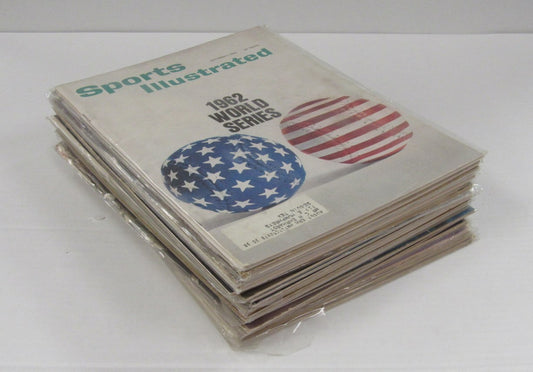 Lot of (21)1962 Sports Illustrated Magazines Mays/62 WS/Palmer Covers 198091