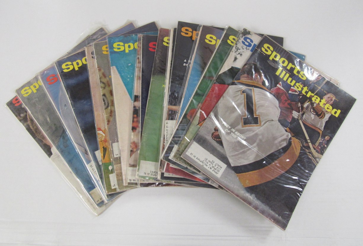 Lot of (21)1962 Sports Illustrated Magazines Mays/62 WS/Palmer Covers 198091