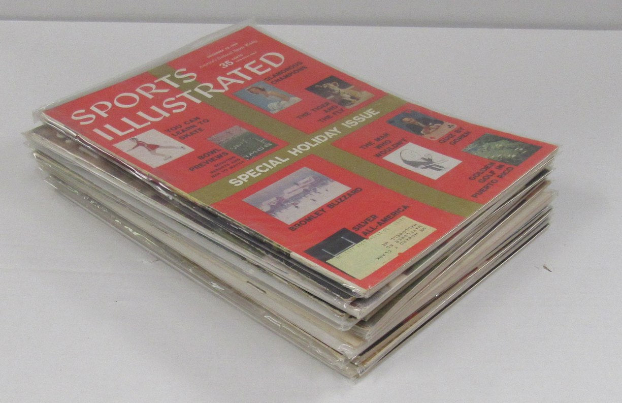 Lot of (16)1958 Sports Illustrated Magazines Willie Shoemaker Cover 198086
