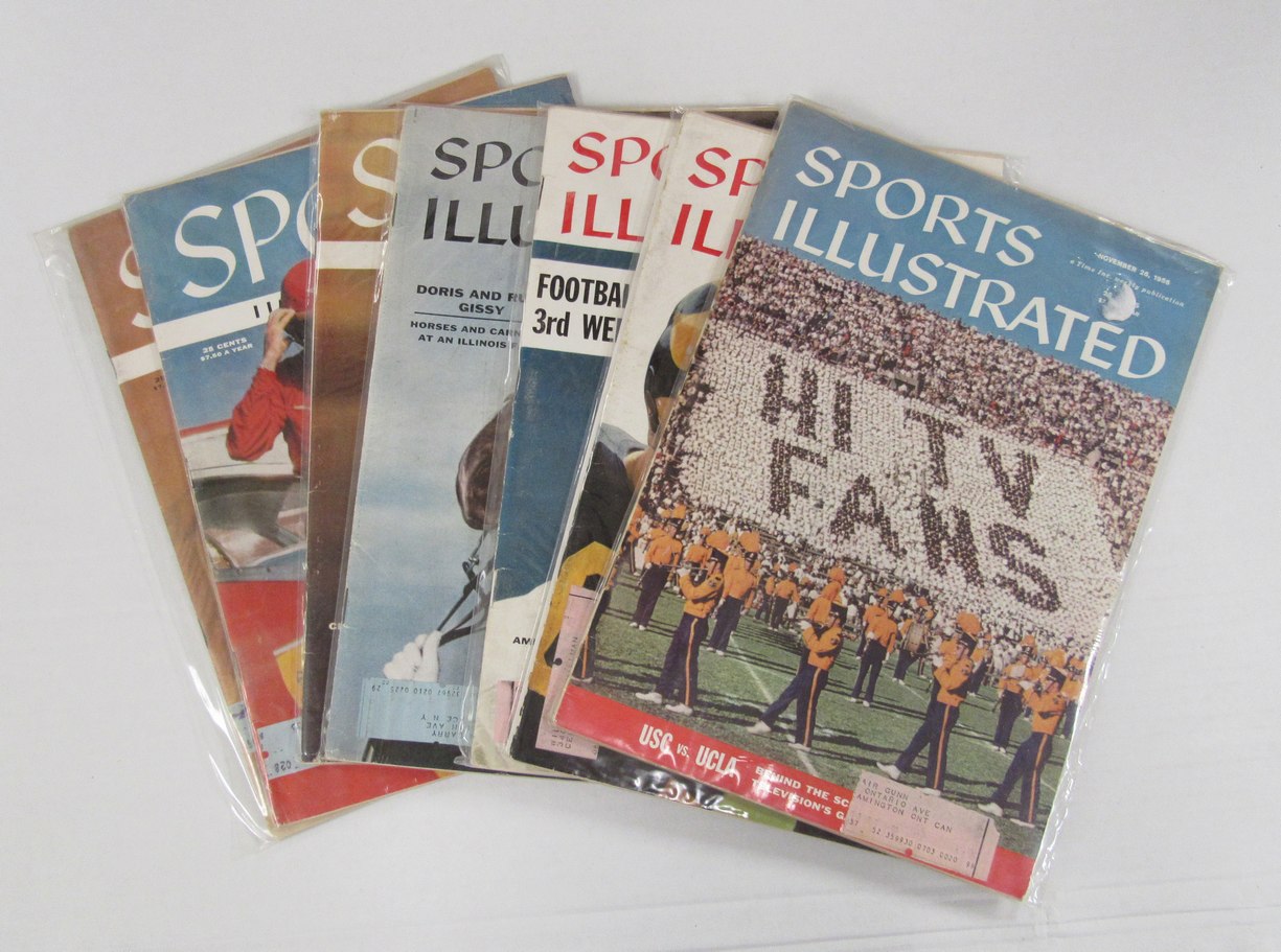 Lot of (21)1956 Sports Illustrated Magazines198092