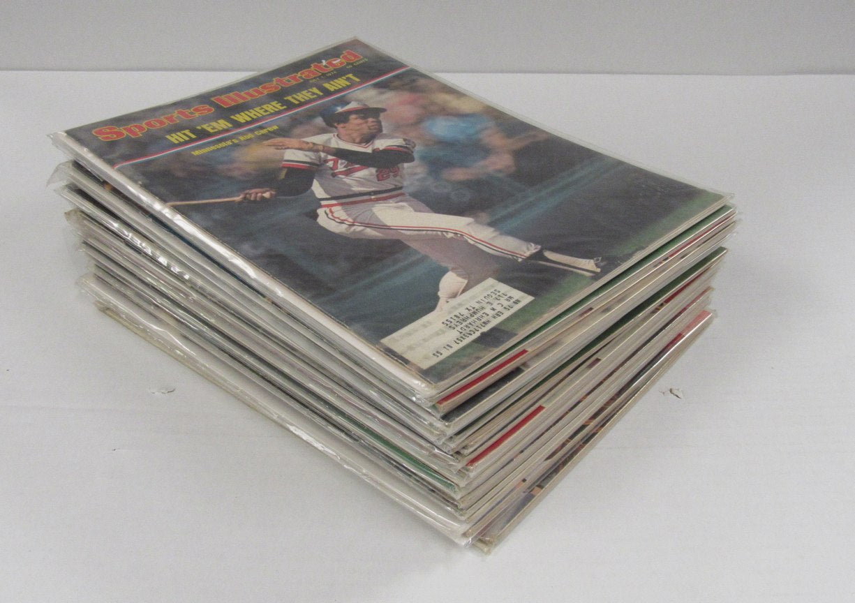 Lot of (21)1974 Sports Illustrated Magazines Aaron 715/Rose/Ali Covers 198096