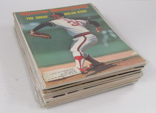 Lot of (16)1975 Sports Illustrated Magazines Ryan/World Series Covers 198095