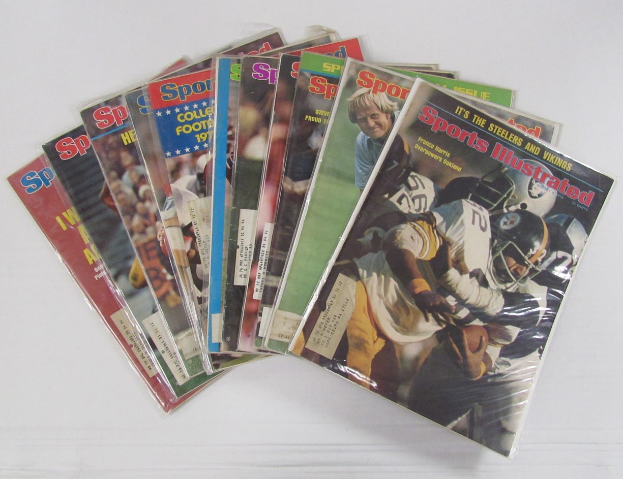 Lot of (16)1975 Sports Illustrated Magazines Ryan/World Series Covers 198095