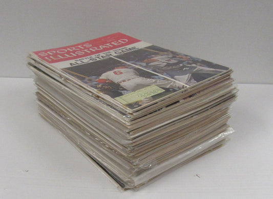 Lot of (38)1961 Sports Illustrated Magazines Williams-Musial AS Cover 198102