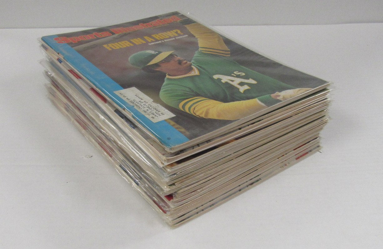 Lot of (22) 1975 Sports Illustrated Magazines Jackson/Rose/Harris Covers 198104