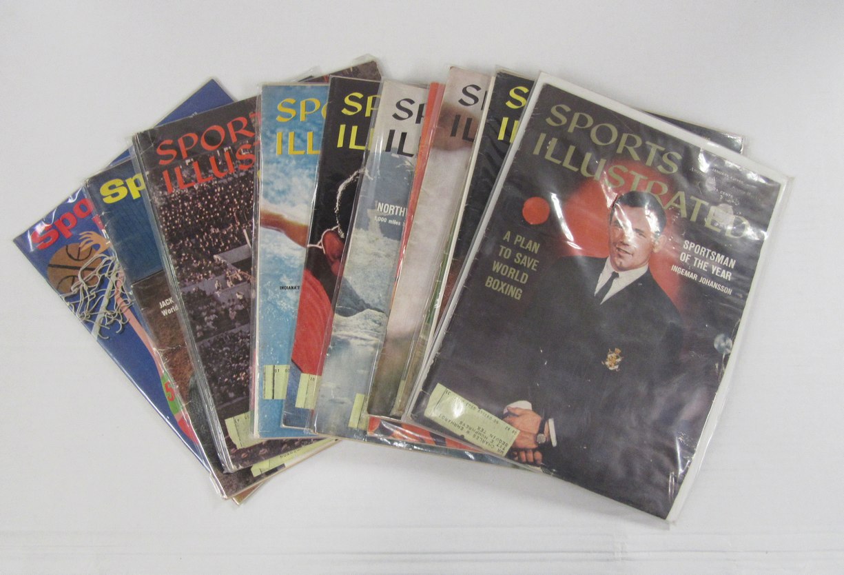 Lot of (18) 1960 Sports Illustrated Magazines Snead/Baseball Issue Covers 198105