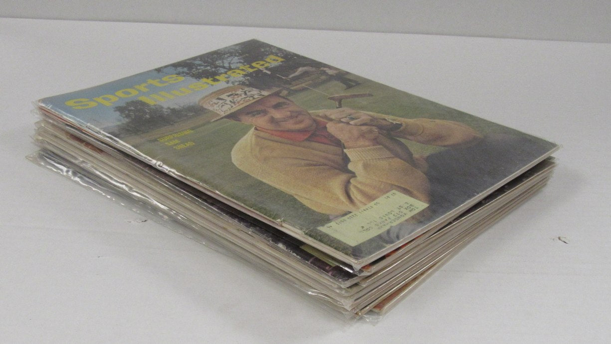 Lot of (10) 1960 Sports Illustrated Magazines Sam Snead/Olympics Covers 198101