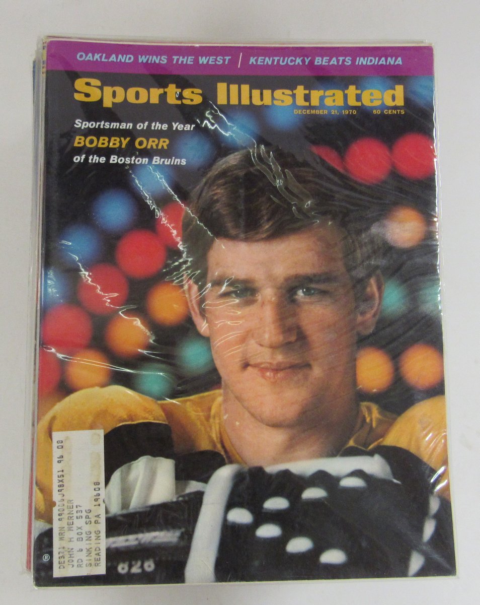 Lot of (36) 1970 Sports Illustrated Magazines Bradshaw 1st Cover 197969