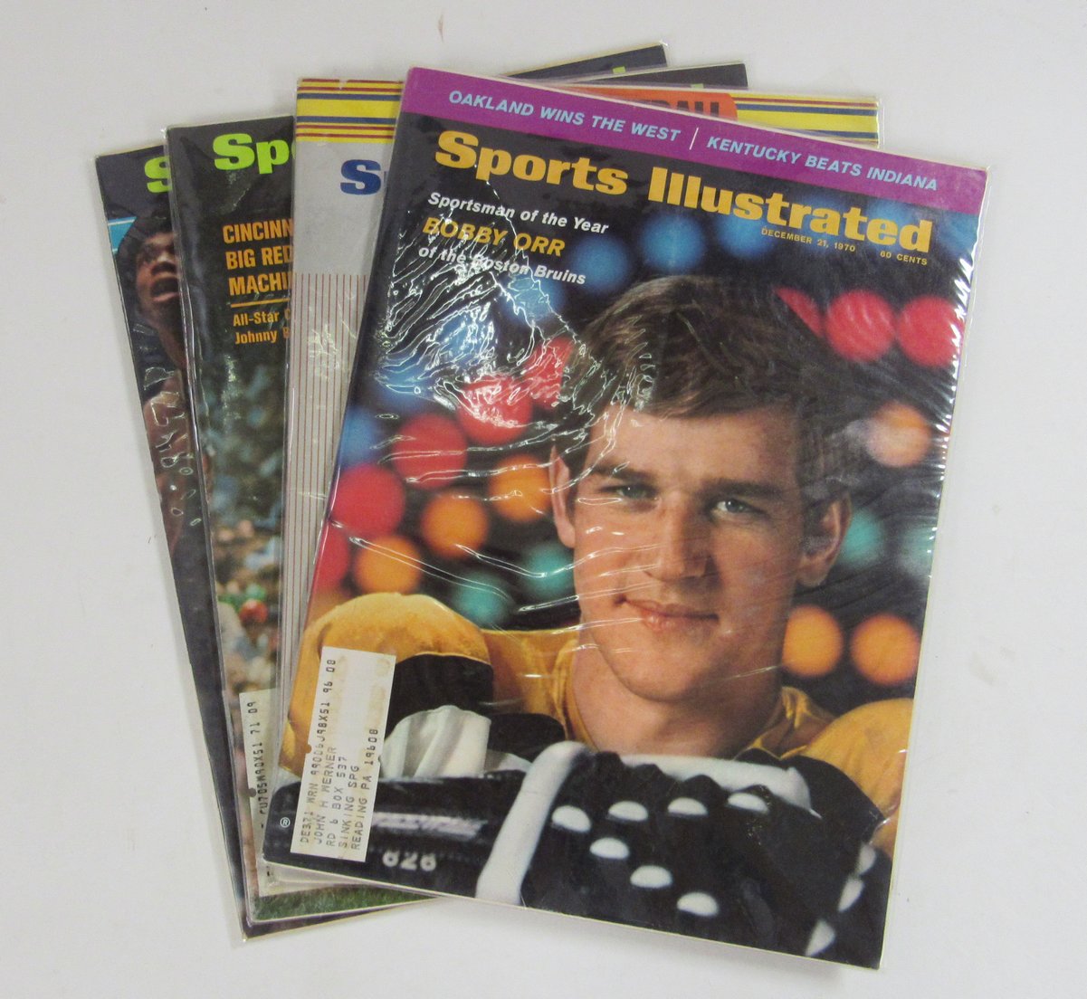 Lot of (36) 1970 Sports Illustrated Magazines Bradshaw 1st Cover 197969