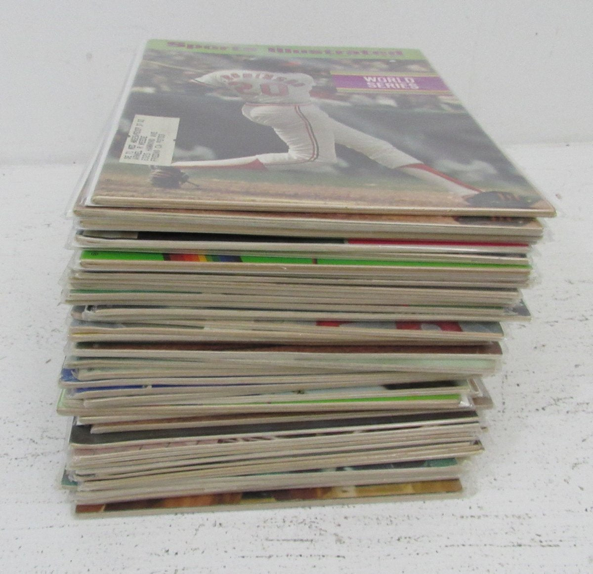 Lot of (44) 1971 Sports Illustrated Magazines Super Bowl/Robertson Covers 198621