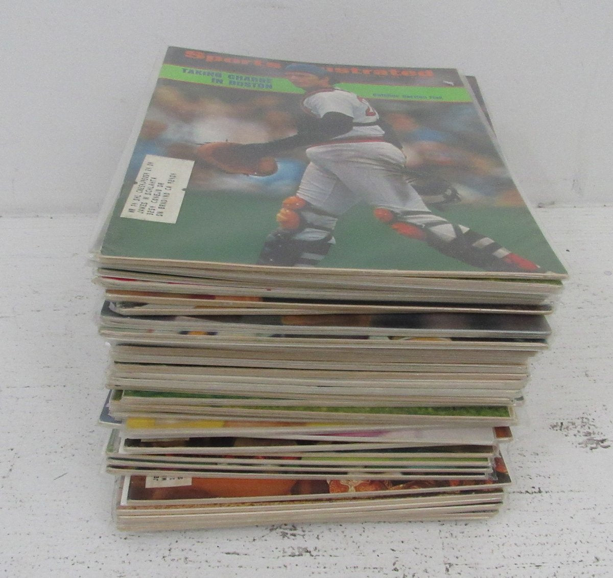 Lot of (40) 1973 Sports Illustrated Magazines Dolphins/Secretariat Covers 198628