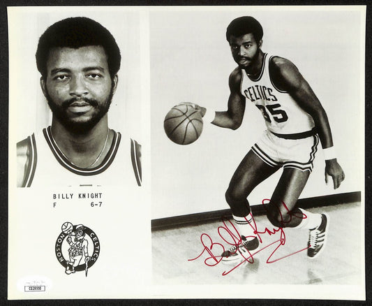 Billy Knight Boston Celtics Signed/Auto 8x10 Team Issued Photo JSA 197897