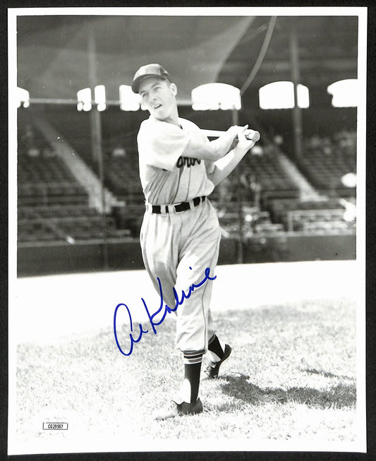 Al Kaline HOF Detroit Tigers Signed/Autographed B/W  8x10 Photo JSA 197915