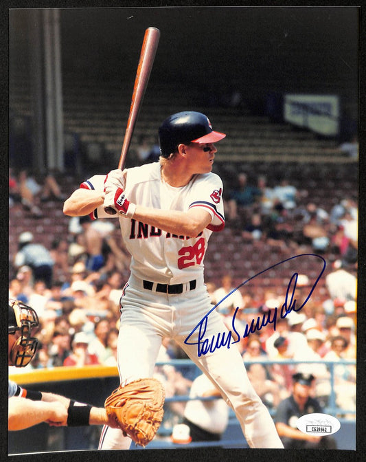 Corey Snyder Cleveland Indians  Signed/Autographed 8x10 Photo JSA 197920