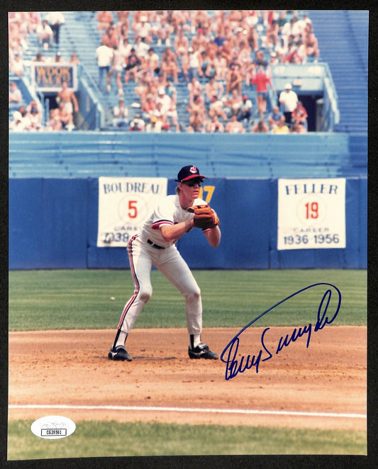 Corey Snyder Cleveland Indians  Signed/Autographed 8x10 Photo JSA 197921