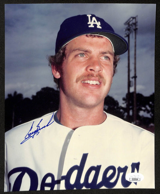 Greg Brock Los Angeles Dodgers Signed/Autographed  8x10 Photo JSA 197928
