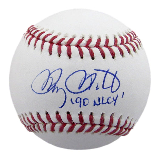 Doug Drabek HOF Signed/Inscribed OML Baseball Pittsburgh Pirates JSA 198630