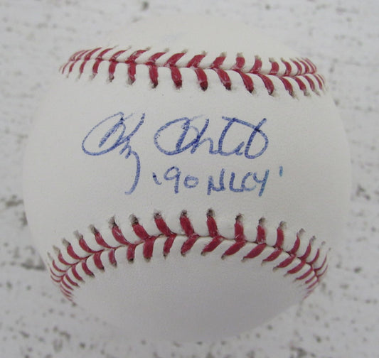 Doug Drabek HOF Signed/Inscribed OML Baseball Pittsburgh Pirates JSA 198631