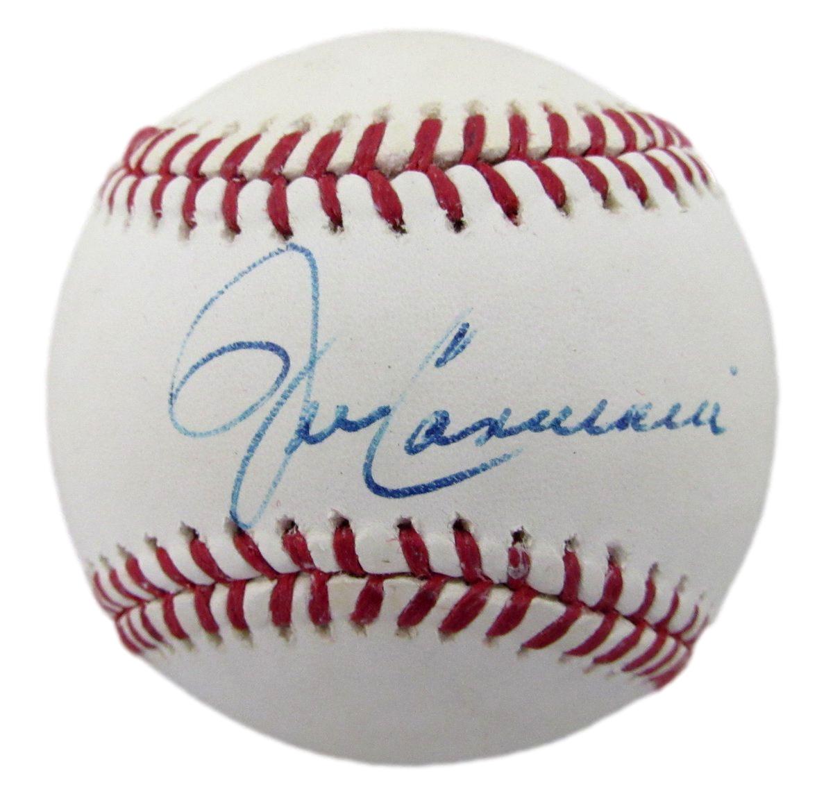 John Candelaria Signed/Auto OML Baseball Pittsburgh Pirates JSA 198634