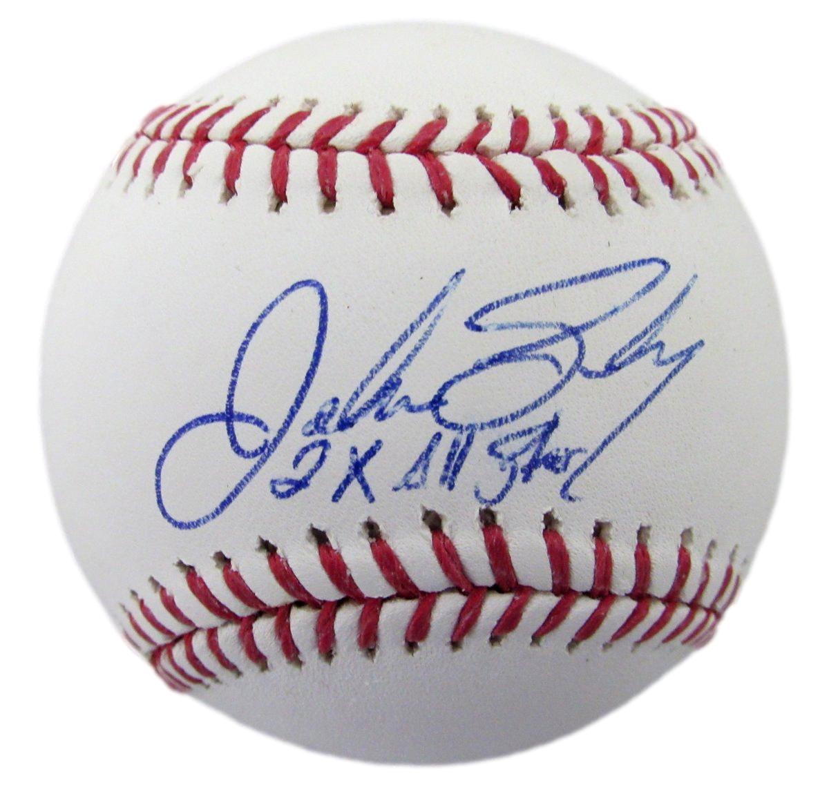 Jason Bay Signed/Inscribed OML Baseball Pittsburgh Pirates JSA 198637